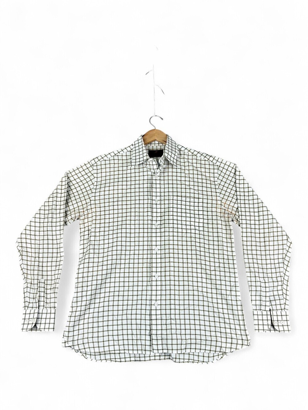 Laksen Sporting Men's Long Sleeve Check Dress Shirt - 16.5 Neck
